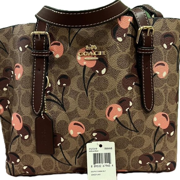 Coach Poppy Signature Signature Canvas Tote Brand New - Picture 1 of 5